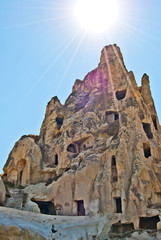 Fototapeta premium Ancient cave church at Cappadocia Turkey Goreme
