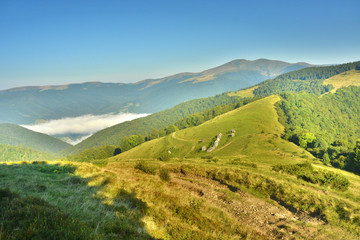 beautiful views of the mountains