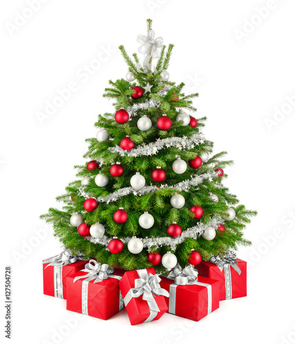 quot eleganter weihnachtsbaum und geschenke in rot wei 223 und quot eleganter weihnachtsbaum und geschenke in rot wei 223 und