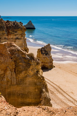 Fototapeta na wymiar Praia da Rocha in Portimao, Algarve