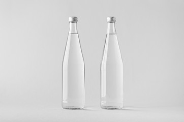 Water Bottle Mock-Up - Two Bottles