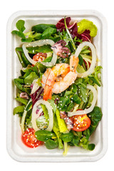 Healthy food delivery.