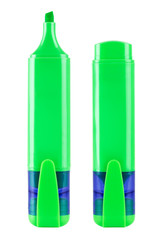 Fluorescent green text highlighter