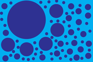 Blue background in dark blue dots
