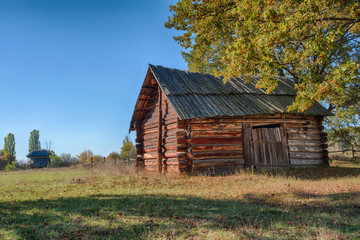 Traditionelle ukrainische Häuser