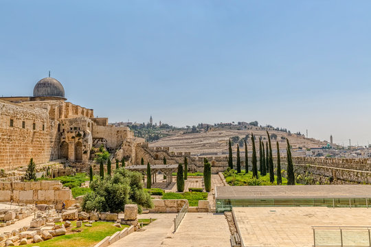 Solomon's Temple And Al-Aqsa Mosque Jerusalem
