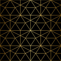 Vector seamless pattern. Geometric background with rhombus and n