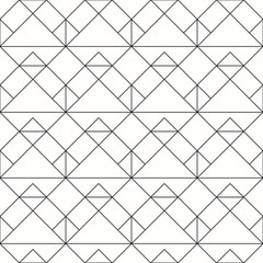Seamless geometric pattern. Vector seamless pattern. Geometric b
