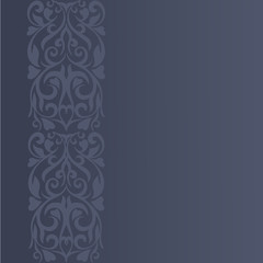 Abstract border. Vintage background. Ornamental dividers.. Flora