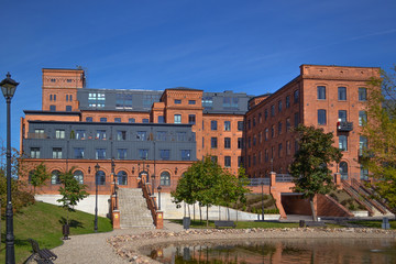 Fabryka na Księżym Młynie, Łódź © Senatorek