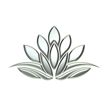 Luxury Silver Lotus plant image