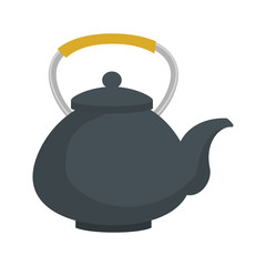 teapot hot drink japan icon graphic vector illustration eps 10
