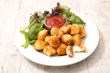 mozzarella croquette,cheese ball