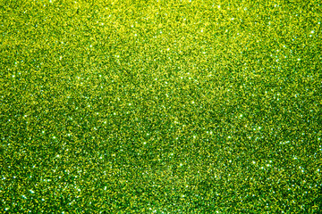 Fototapeta premium Green sparkling Christmas background