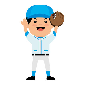 baseball club player field label design vector illustration eps 10