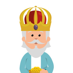 wise man epiphany manger character vector illustration design