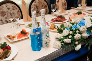 wedding banquet in a restaurant