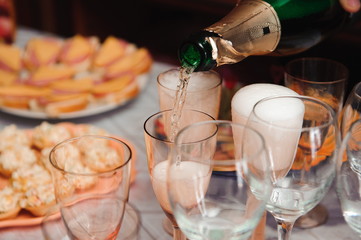 wedding banquet in a restaurant