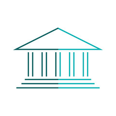 University building symbol icon vector illustration graphic design