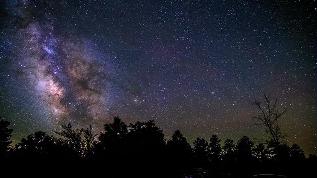 Incredible Milky Way Core Night to Dawn 