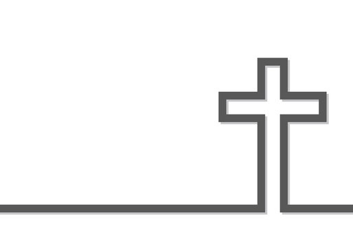 Cross icon. Vector illustration