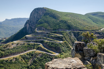 The impressive Serra da Leba pass in Angola