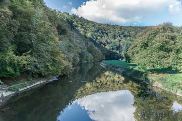 Bouillon Belgium river Ardennes