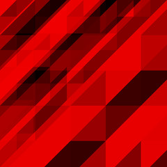 Fototapeta premium Abstract colorful background from triangles, geometric design