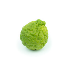 Fototapeta premium Bergamot fruit, Bergamot isolated on white background.