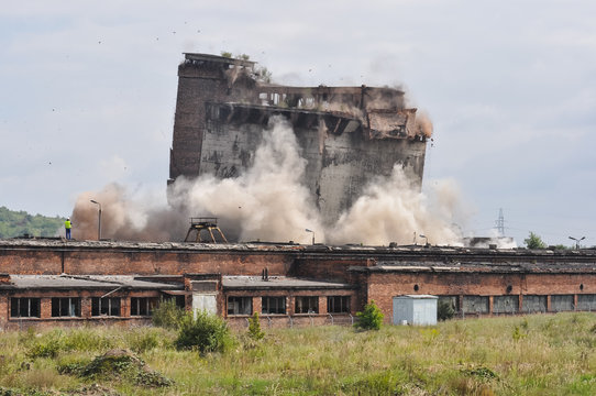 Blowing Up The Building For Demolition