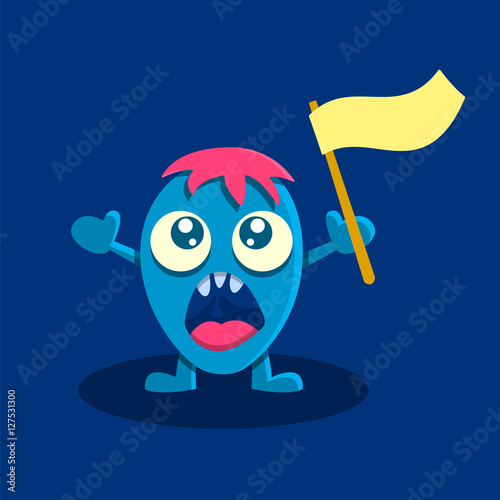 "Screaming cartoon character" Stock image and royalty-free vector files