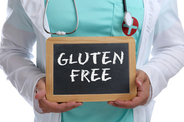 Gluten free food meal allergy healthy eating young doctor health