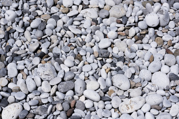 texture of pebbles and different colored stones