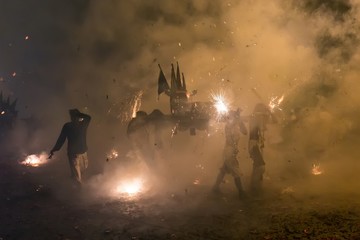 Night religious procession