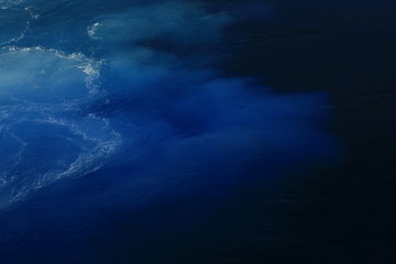 deep blue ocean