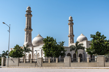 Fototapeta na wymiar Sultan Qaboos Grand Mosque Salalah Dhofar Region of Oman. 11