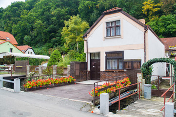 View of traditional village house