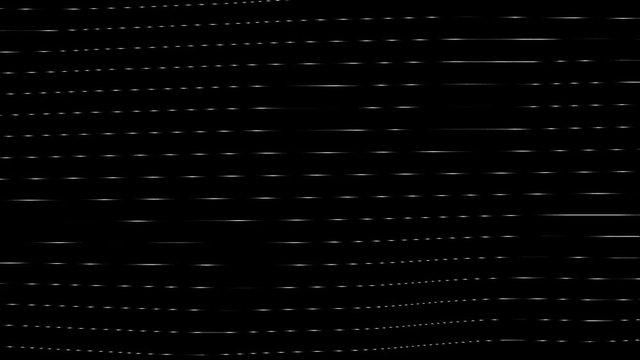 VJ Footage. Digital Noise - Generative Ripples. 