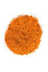 BBQ seasoning mix isolated on white background