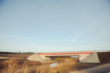 Highway bridge over the River