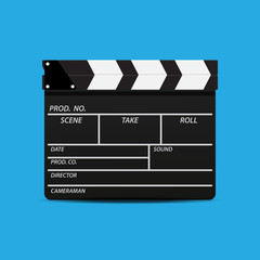Fototapeta premium Slate clapper board.