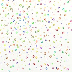 Colorful abstract bubbles