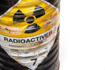 Steel container of Radioactive material