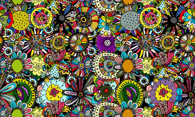 Floral seamless pattern for your design