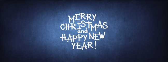 Merry Christmas Happy New Year Congratulation