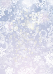 White winter snow background