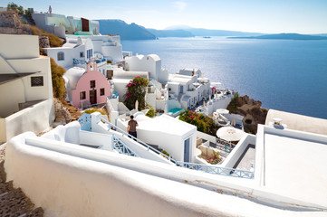 Santorini island