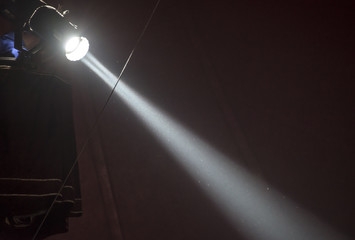 Theater lights in circus