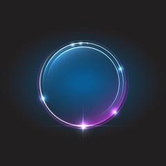 Energy abstract glow circles