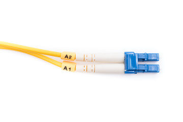 Fiber optic cables single mode LC isolated